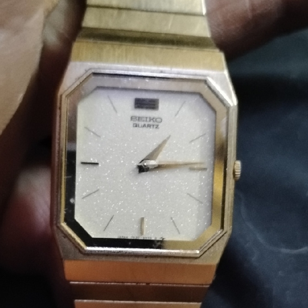Seiko Gold Quartz Watch